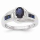 Sapphire Diamond Ring Sapphire Diamond Ring