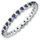 Created Sapphire Stackable Expressions Ring Created Sapphire Stackable Expressions Ring