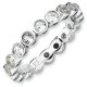 White Topaz Stackable Expressions Ring White Topaz Stackable Expressions Ring