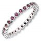 Rhodolite Garnet Stackable Expressions Ring Rhodolite Garnet Stackable Expressions Ring