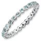Aquamarine Stackable Expressions Ring Aquamarine Stackable Expressions Ring