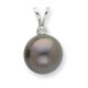 Tahitian Pearl & Diamond Pendant Tahitian Pearl & Diamond Pendant