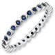 Created Sapphire Stackable Expressions Ring Created Sapphire Stackable Expressions Ring
