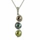 Tahitian Pearl & Diamond Pendant Tahitian Pearl & Diamond Pendant
