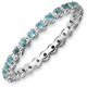 Blue Topaz Stackable Expressions Ring Blue Topaz Stackable Expressions Ring